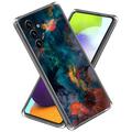 Samsung Galaxy A55 Stylish Ultra-Slim TPU Case - Colorful Clouds