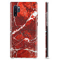 Samsung Galaxy Note10+ TPU Case - Red Marble