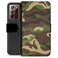 Samsung Galaxy Note20 Ultra Premium Wallet Case - Camo