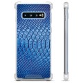 Samsung Galaxy S10+ Hybrid Case - Leather