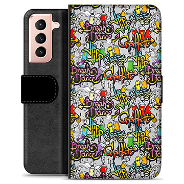 Samsung Galaxy S21 5G Premium Wallet Case - Graffiti