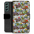 Samsung Galaxy S22+ 5G Premium Wallet Case - Graffiti