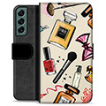 Samsung Galaxy S22+ 5G Premium Wallet Case - Makeup