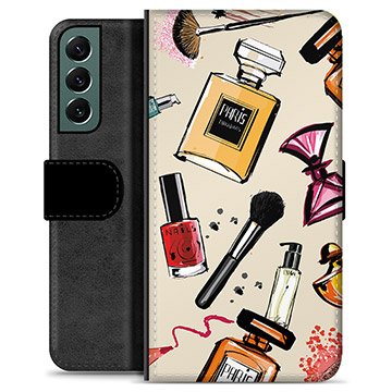 Samsung Galaxy S22+ 5G Premium Wallet Case - Makeup