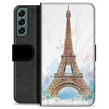 Samsung Galaxy S22+ 5G Premium Wallet Case - Paris