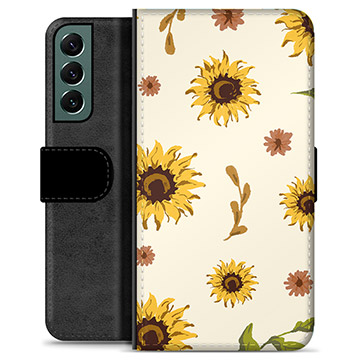 Samsung Galaxy S22+ 5G Premium Wallet Case - Sunflower