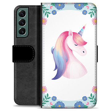 Samsung Galaxy S22+ 5G Premium Wallet Case - Unicorn