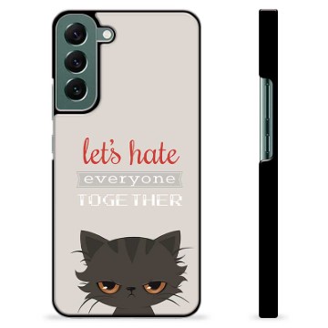 Samsung Galaxy S22+ 5G Protective Cover - Angry Cat