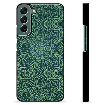 Samsung Galaxy S22+ 5G Protective Cover - Green Mandala