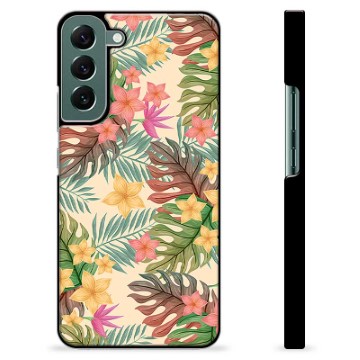 Samsung Galaxy S22+ 5G Protective Cover - Pink Flowers