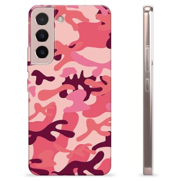 Samsung Galaxy S22 5G TPU Case - Pink Camouflage