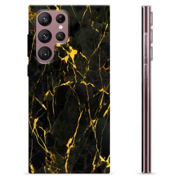 Samsung Galaxy S22 Ultra 5G TPU Case - Golden Granite