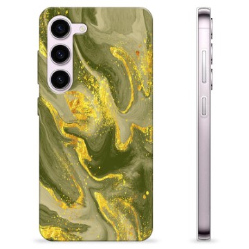 Samsung Galaxy S23 5G TPU Case - Olive Marble