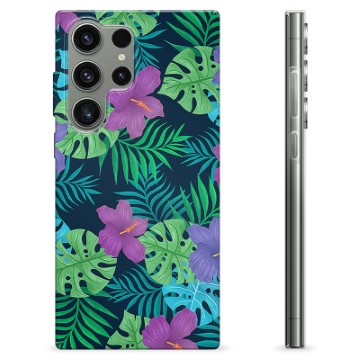 Samsung Galaxy S23 Ultra 5G TPU Case - Tropical Flower