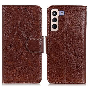 Samsung Galaxy S23+ 5G Elegant Series Wallet Case - Brown