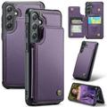 Samsung Galaxy S24 Caseme C22 Case RFID Card Wallet - Purple