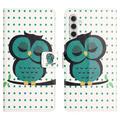 Samsung Galaxy S24 FE Style Series Wallet Case - Owl