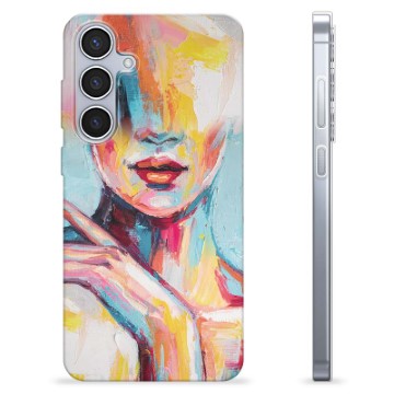 Samsung Galaxy S24+ TPU Case - Abstract Portrait