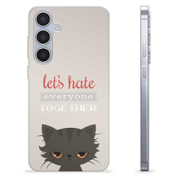 Samsung Galaxy S24+ TPU Case - Angry Cat