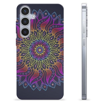 Samsung Galaxy S24+ TPU Case - Colorful Mandala