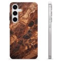 Samsung Galaxy S24 TPU Case - Amber Marble