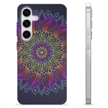 Samsung Galaxy S24 TPU Case - Colorful Mandala