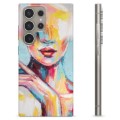 Samsung Galaxy S24 Ultra TPU Case - Abstract Portrait