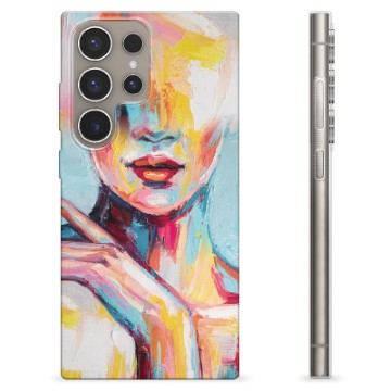 Samsung Galaxy S24 Ultra TPU Case - Abstract Portrait