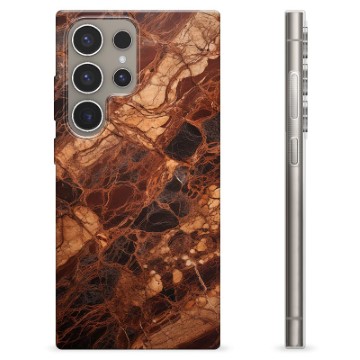 Samsung Galaxy S24 Ultra TPU Case - Amber Marble