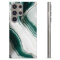 Samsung Galaxy S24 Ultra TPU Case - Emerald Marble