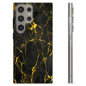 Samsung Galaxy S24 Ultra TPU Case - Golden Granite