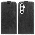 Samsung Galaxy S24 Vertical Flip Case with Card Slot