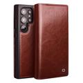 Samsung Galaxy S25 Ultra Qialino Classic Wallet Leather Case