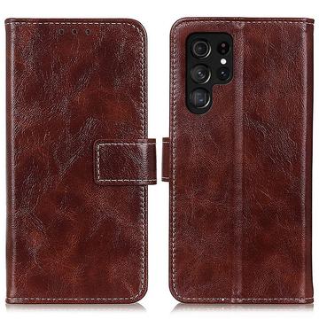 Samsung Galaxy S25 Ultra Wallet Case with Magnetic Closure