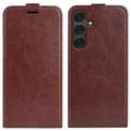 Samsung Galaxy S25 Vertical Flip Case with Card Slot