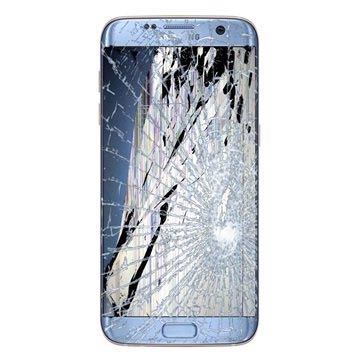 Samsung Galaxy S7 Edge LCD and Touch Screen Repair (GH97-18533G) - Blue