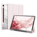 Samsung Galaxy Tab S9 Dux Ducis Toby Tri-Fold Smart Folio Case - Light Pink
