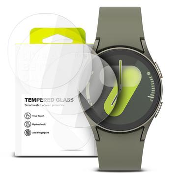 Samsung Galaxy Watch 4/5/6/7 Ringke TG Tempered Glass Screen Protector - 44mm - 4 Pcs. - Clear