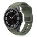 Samsung Galaxy Watch4/5/5 Pro/6/7/FE Tech-Protect IconBand Line Silicone Strap - Dark Green