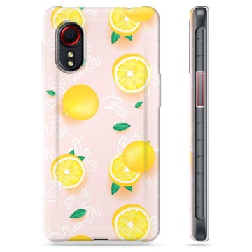 Samsung Galaxy Xcover 5 TPU Case - Lemon Pattern