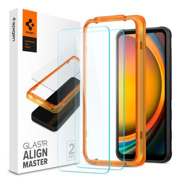 Samsung Galaxy Xcover7 Spigen ALM Glas.tR Screen Protector - 2 Pcs.