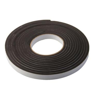 Self-Adhesive Sealing Strip for Door and Window - Soundproof and Weatherproof - 5m - Black