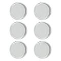 Self-Adhesive Silicone Door Stopper / Wall Protection - 40mm - 6 Pcs.