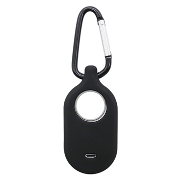 Samsung Galaxy SmartTag 2 Silicone Case with Keychain - Black