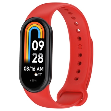 Xiaomi Smart Band 8 Soft Silicone Strap - Red