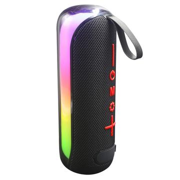 T&G TG-384 Mini Portable Bluetooth Speaker RGB Light Wireless Music Subwoofer Support TF / U-disk