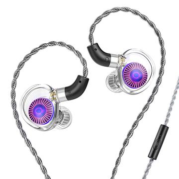 TRN Medusa Detachable In-Ear HiFi Earphones - Triple Chamber Design for Audiophiles