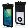 Textured IPX8 Waterproof Case w. Strap - 7" - Black