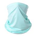 Thin Tube Neck Gaiter for Running, Cycling and Skiing - Baby Blue