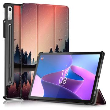 Tri-Fold Series Lenovo Tab P11 Pro Gen 2 Smart Folio Case - Nature